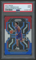 Cade Cunningham 2021 Panini Prizm Red White Blue #282 RC (PSA 9) at PristineAuction.com