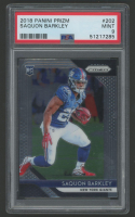 Saquon Barkley 2018 Panini Prizm #202 RC (PSA 9) at PristineAuction.com