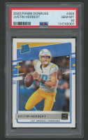 Justin Herbert 2020 Donruss RR #303 RC (PSA 10) at PristineAuction.com
