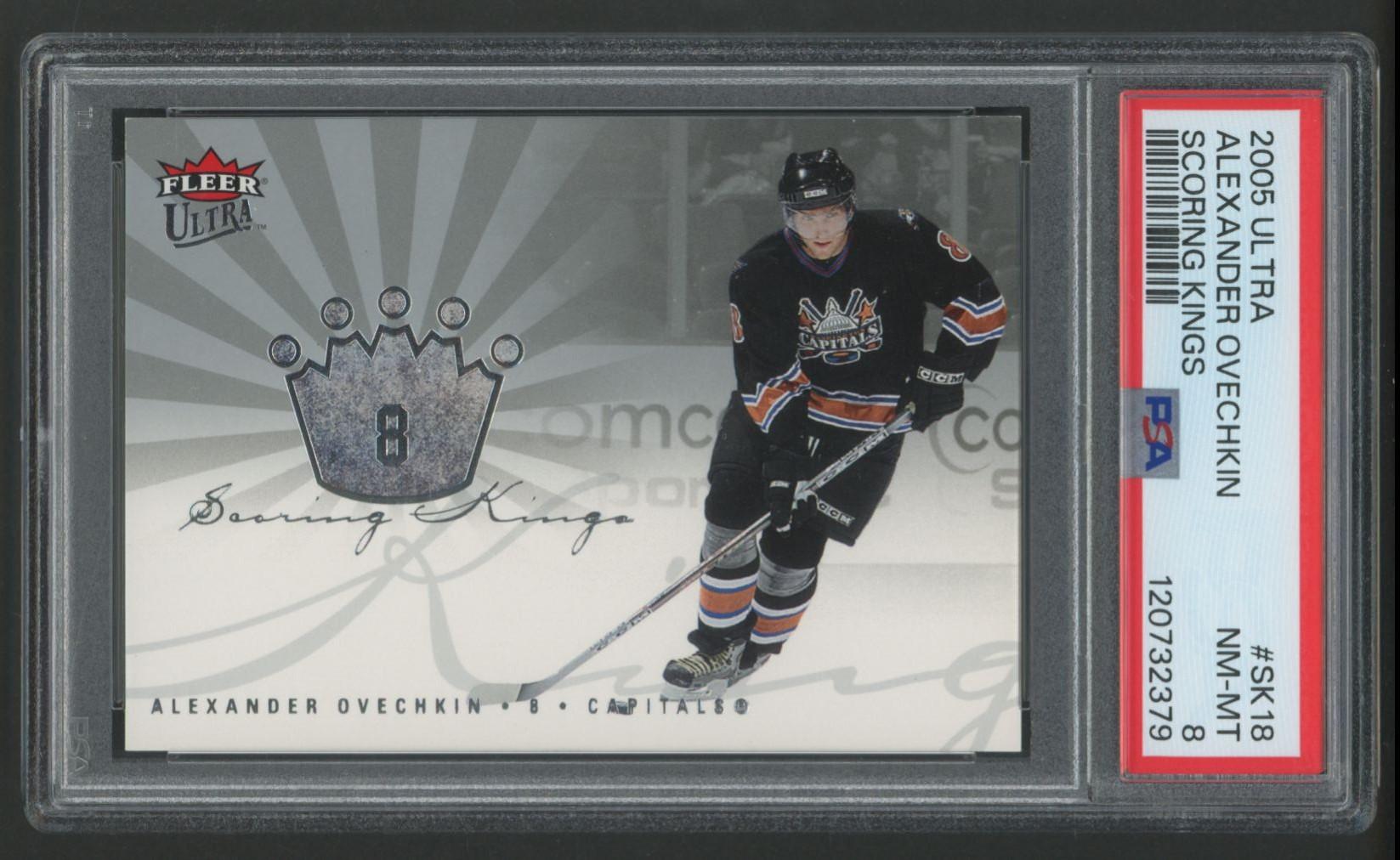 Alexander Ovechkin 2005 Ultra Scoring Kings #SK18 (PSA 8) at PristineAuction.com Alexander Ovechkin 2005 Ultra Scoring Kings #SK18 (PSA 8) at PristineAuction.com