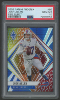 Josh Allen 2020 Phoenix Fire Burst #86 (PSA 10) at PristineAuction.com