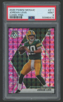 Jordan Love 2020 Mosaic Camo Pink #211 RC (PSA 9) at PristineAuction.com