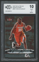 Kevin Durant 2007-08 Ultra SE Rising Stars #RS1 (BCCG 10) at PristineAuction.com