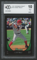 Mike Trout 2011 Bowman Draft #101 RC (BCCG 10) at PristineAuction.com