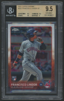 Francisco Lindor 2015 Topps Chrome SP #202 RC (BGS 9.5) at PristineAuction.com
