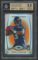 Russell Wilson 2012 Topps Platinum Orange Refractors #138 (BGS 9.5) at PristineAuction.com