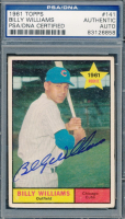 Billy Williams Signed 1961 Topps #141 RC (PSA) at PristineAuction.com