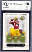 Aaron Rodgers 2005 Topps #431 RC (BCCG 10) at PristineAuction.com