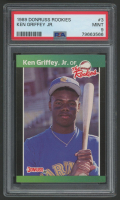 Ken Griffey Jr. 1989 Donruss Rookies #3 RC (PSA 9) at PristineAuction.com