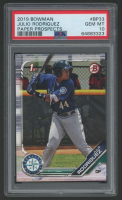 Julio Rodriguez 2019 Bowman Prospects #BP33 RC (PSA 10) at PristineAuction.com