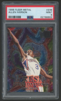 Allen Iverson 1996-97 Metal #236 FF (PSA 9) at PristineAuction.com