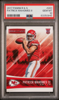 Patrick Mahomes II 2017 Rookies and Stars #201 RC (PSA 10) at PristineAuction.com