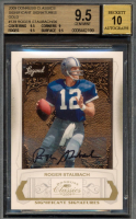 Roger Staubach 2009 Donruss Classics Significant Signatures Gold #139 #/26 (BGS 9.5 | Autograph Graded 10) at PristineAuction.com