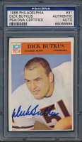 Dick Butkus Signed 1966 Philadelphia #31 RC (PSA) at PristineAuction.com