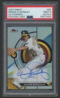 Dennis Eckersley 2023 Finest Autograph #DE (PSA 9 | Autograph Graded 9) at PristineAuction.com