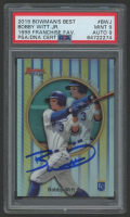 Bobby Witt Jr. Signed 2019 Bowman's Best #BWJ (PSA 9 | Autograph Graded 9) at PristineAuction.com
