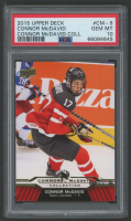 Connor McDavid 2015-16 Upper Deck Connor McDavid Collection #9 (PSA 10) at PristineAuction.com