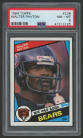 Walter Payton 1984 Topps #228 (PSA 8) at PristineAuction.com