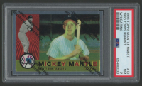 Mickey Mantle 1996 Topps Mantle Finest / 1960 Topps Reprint with Coating #6 (PSA 7) at PristineAuction.com