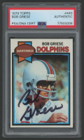 Bob Griese Signed 1979 Topps #440 (PSA) at PristineAuction.com