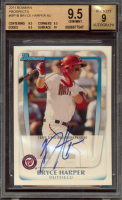 Bryce Harper 2011 Bowman Prospects #BP1B AU (BGS 9.5 | Autograph Graded 9) at PristineAuction.com