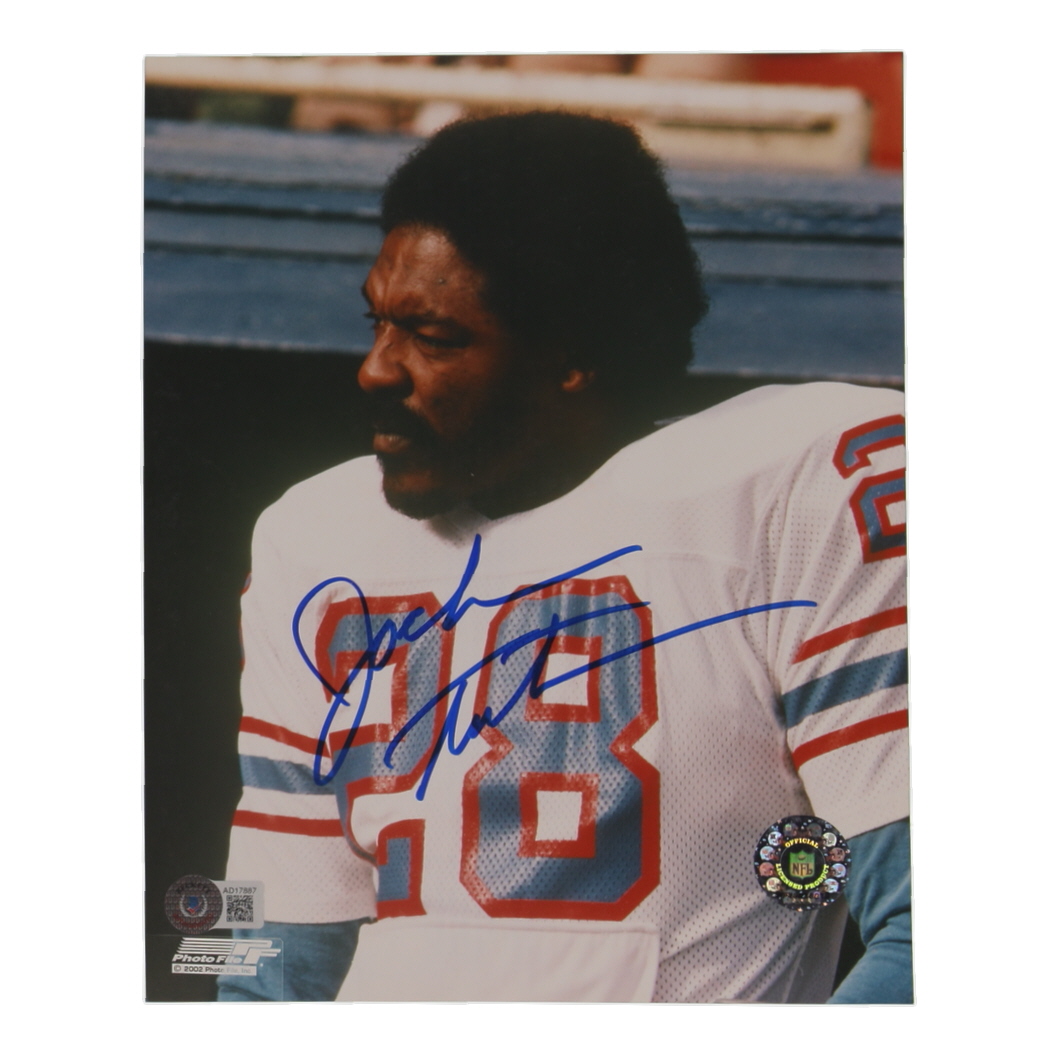 Jack Tatum Signed Oilers 8x10 Photo (Beckett) at PristineAuction.com Jack Tatum Signed Oilers 8x10 Photo (Beckett) at PristineAuction.com