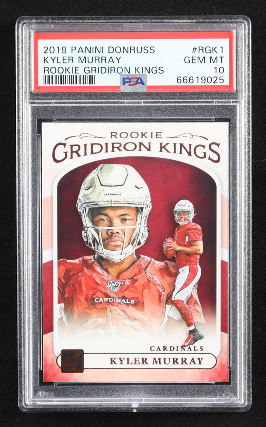 Kyler Murray 2019 Donruss Rookie Gridiron Kings #1 RC (PSA 10) at PristineAuction.com Kyler Murray 2019 Donruss Rookie Gridiron Kings #1 RC (PSA 10) at PristineAuction.com