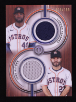 Yordan Alvarez / Jose Altuve 2025 Topps Tribute Dual Player Relics #TPDRAA #019/199 at PristineAuction.com