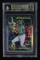 Lawrence Butler 2024 Topps Chrome Prism Refractors #5 RC (BGS 9.5) at PristineAuction.com
