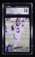 Joe Burrow 2020 Panini Luminance #201 CHRONICLES RC (CGC 10) at PristineAuction.com