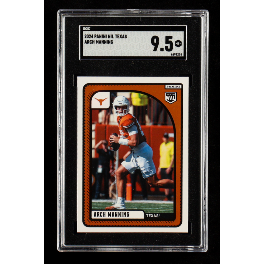 Arch Manning 2024 Panini NIL Texas #NNO RC (SGC 9.5) at PristineAuction.com