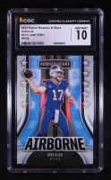 Josh Allen 2023 Panini Rookies & Stars Airborne White #AI-4 #145/149 (CGC 10) at PristineAuction.com