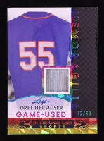 Orel Hershiser 2024 Leaf ITG Used Sports Game-Used Memorabilia JSY Crystal Rainbow #GUM41 #12/60 at PristineAuction.com