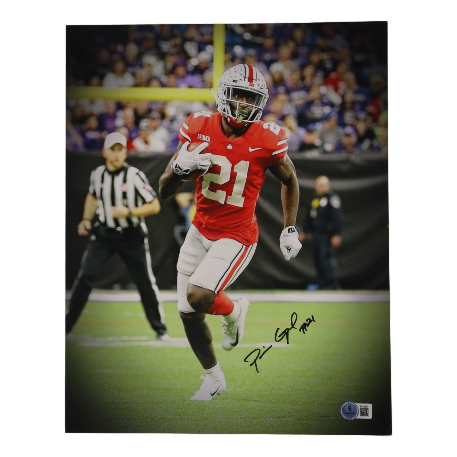 Parris Campbell Signed Ohio State Buckeyes 11x14 Photo (Beckett) at PristineAuction.com Parris Campbell Signed Ohio State Buckeyes 11x14 Photo (Beckett) at PristineAuction.com
