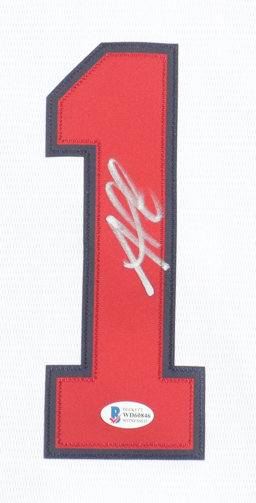 Ozzie Albies Signed Braves Majestic Authentic Jersey (Beckett) at PristineAuction.com Ozzie Albies Signed Braves Majestic Authentic Jersey (Beckett) at PristineAuction.com