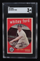 Whitey Ford 1959 Topps #430 (SGC 3) at PristineAuction.com