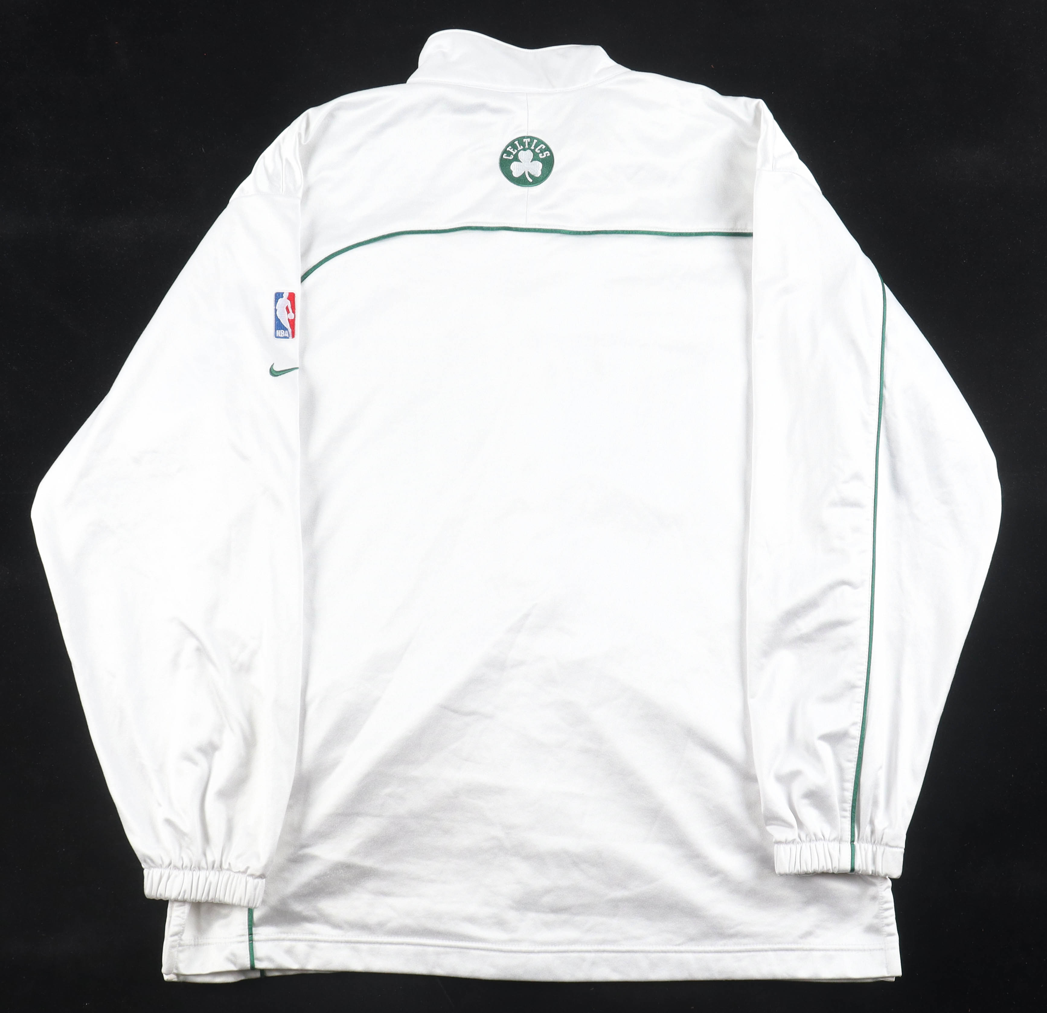 Larry Bird Signed Vintage Boston Celtics Warm-Up Nike Authentic Jacket (PSA) at PristineAuction.com Larry Bird Signed Vintage Boston Celtics Warm-Up Nike Authentic Jacket (PSA) at PristineAuction.com