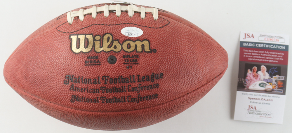 Peyton Manning Signed NFL Football Inscribed "2004 MVP 49 TDs" (JSA) at PristineAuction.com Peyton Manning Signed NFL Football Inscribed "2004 MVP 49 TDs" (JSA) at PristineAuction.com