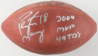 Peyton Manning Signed NFL Football Inscribed "2004 MVP 49 TDs" (JSA) at PristineAuction.com