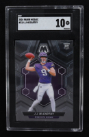 JJ McCarthy 2024 Panini Mosaic #310 RC (SGC 10) at PristineAuction.com