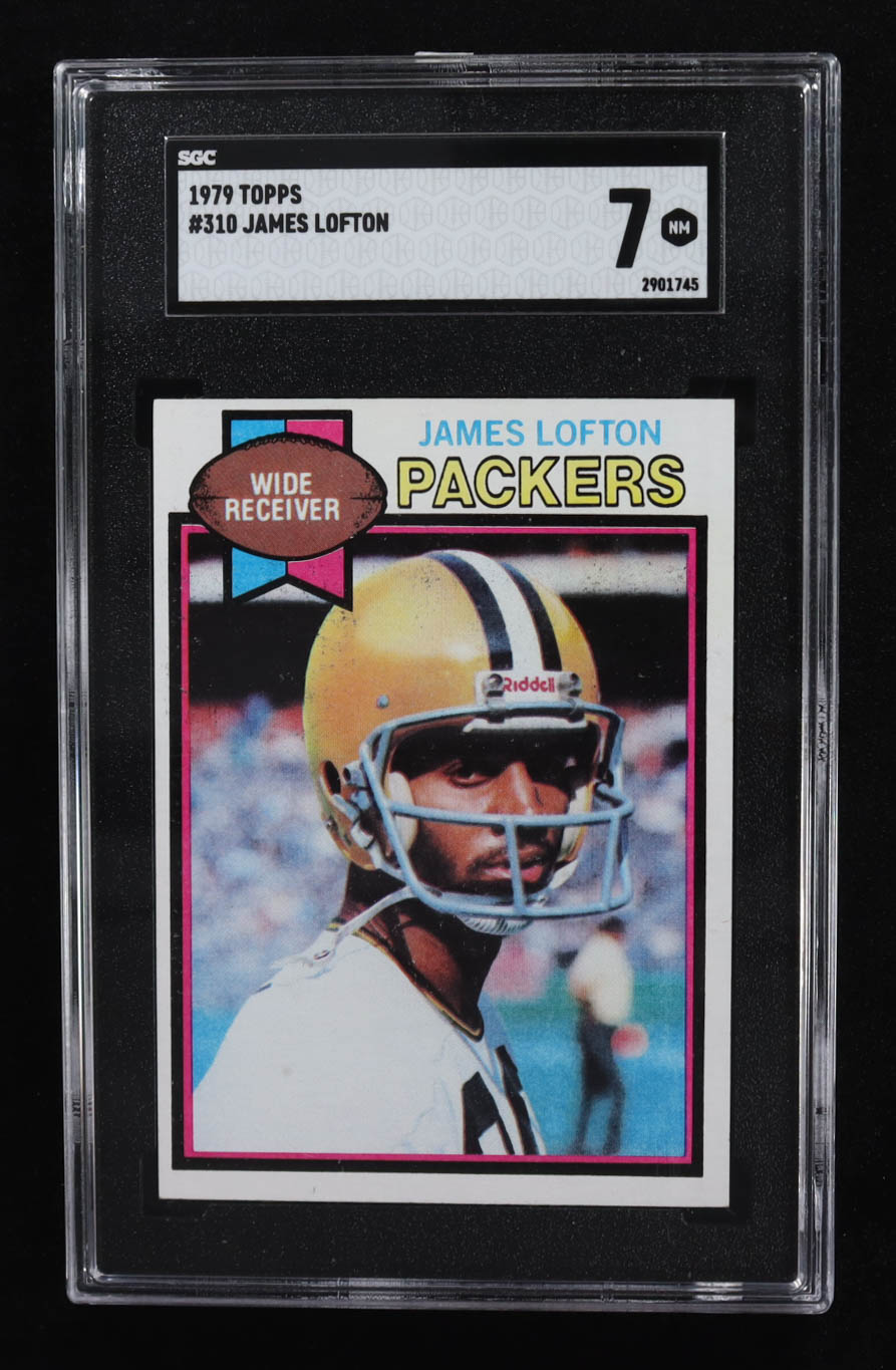 James Lofton 1979 Topps #310 RC (SGC 7) at PristineAuction.com James Lofton 1979 Topps #310 RC (SGC 7) at PristineAuction.com