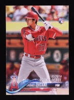 Shohei Ohtani 2018 Topps MLB Debut Update Series #US285 RC at PristineAuction.com