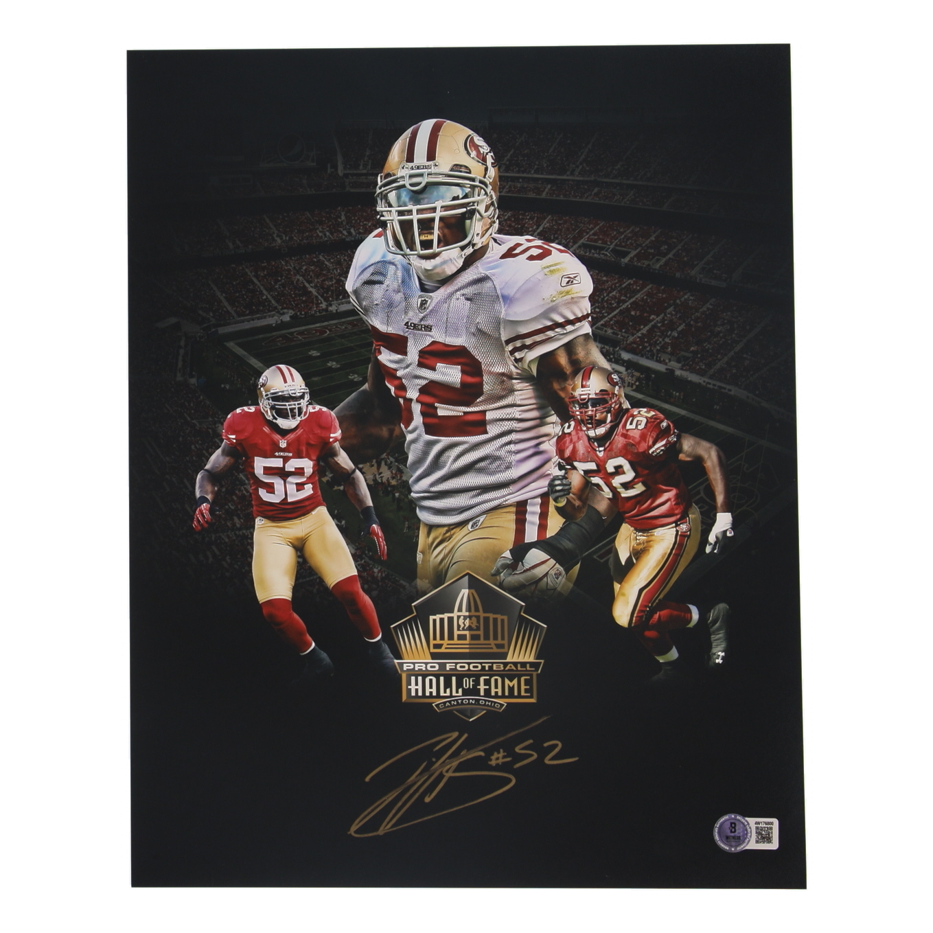 Patrick Willis Signed 49ers 11x14 Photo (Beckett) at PristineAuction.com Patrick Willis Signed 49ers 11x14 Photo (Beckett) at PristineAuction.com