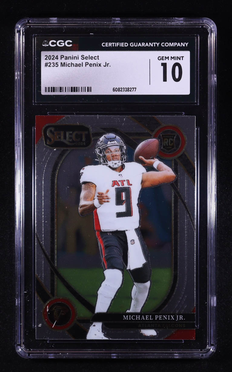 Michael Penix Jr. 2024 Panini Select #235 RC (CGC 10) at PristineAuction.com Michael Penix Jr. 2024 Panini Select #235 RC (CGC 10) at PristineAuction.com