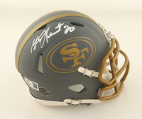 Garrison Hearst Signed 49ers Slate Alternate Speed Mini Helmet (Beckett) at PristineAuction.com