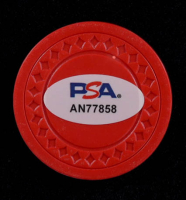 Matt Damon Signed Poker Chip (PSA) at PristineAuction.com