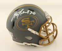 Garrison Hearst Signed 49ers Slate Alternate Speed Mini Helmet (Beckett) at PristineAuction.com
