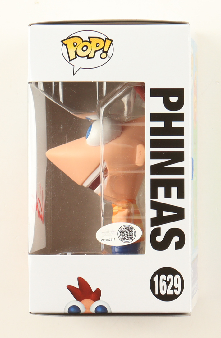 Vincent Martella Signed "Phineas and Ferb" #1629 Phineas Funko Pop! Vinyl Figure (JSA) at PristineAuction.com Vincent Martella Signed "Phineas and Ferb" #1629 Phineas Funko Pop! Vinyl Figure (JSA) at PristineAuction.com