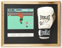 Mike Tyson Signed "Punch-Out!!" Custom Framed Everlast Boxing Glove Display (PSA) at PristineAuction.com