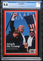 August 5, 2024 Time Magazine with With Donald Trump Cover (CGC 9.4) at PristineAuction.com